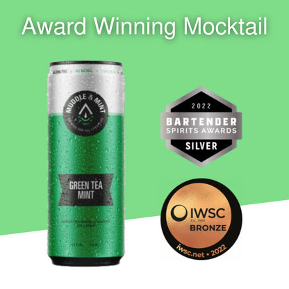 International award winning mocktail and mixer Green Tea Mint